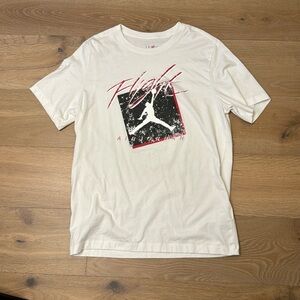 White Jordan shirt